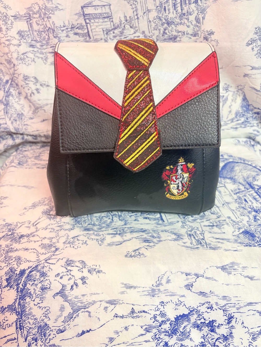 Danielle Nicole Harry Potter Gryffindor Uniform Black Mini Backpack 8” X 10”